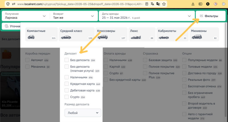 Аренда машины на Кипре. Мой отзыв и советы путешественникам